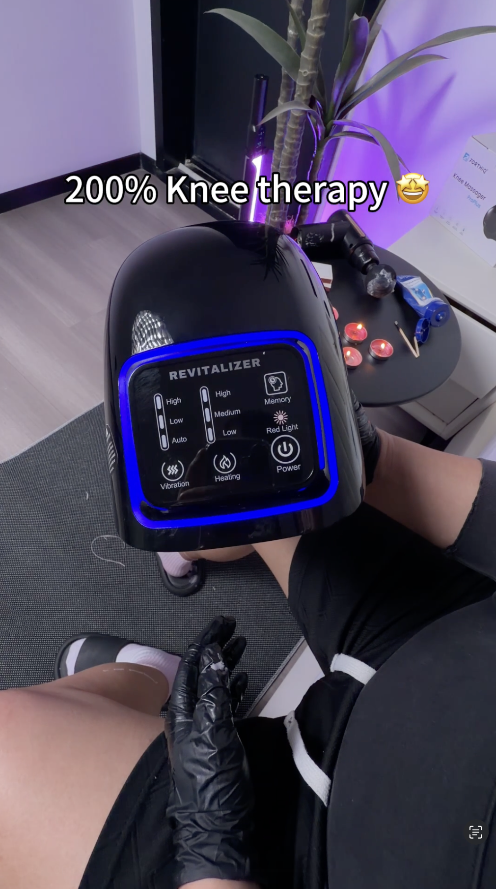 FORTHiQ — “200% Knee Therapy” 创意种草